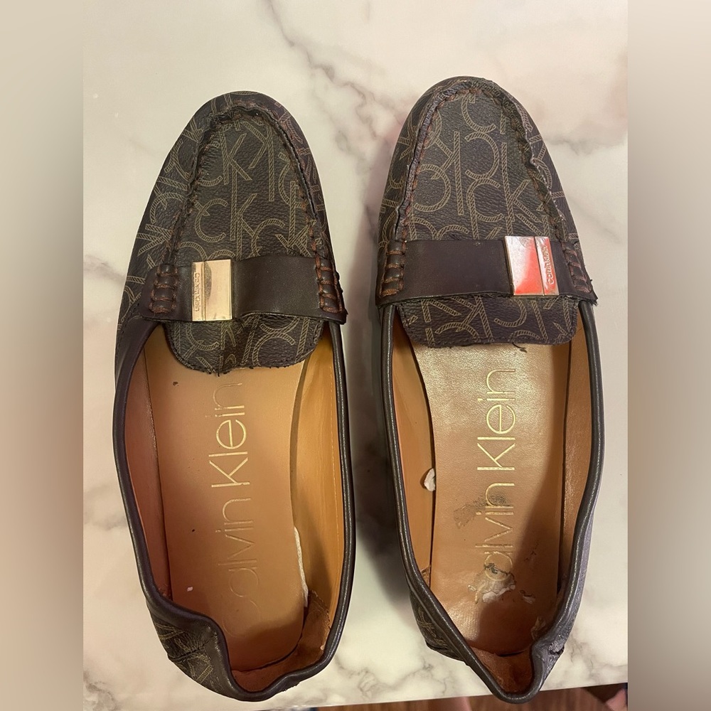 Calvin Klein flats